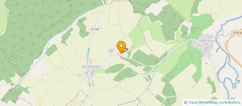 localisation de l'entreprise SCEA DES ALOUETTES  SERANVILLE
