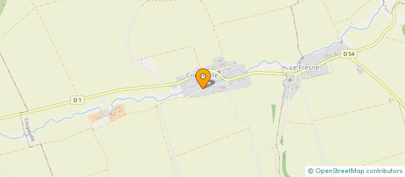 localisation de l'entreprise SCEA DES AMAND'YVES à COUPEVILLE