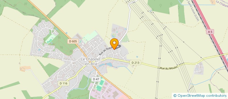 localisation de l'entreprise SCEA DES ANGLOS à LE CHATELET-EN-BRIE
