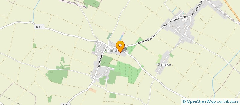 localisation de l'entreprise SCEA DES ARSIES  SAINT-MARTIN-LA-PALLU