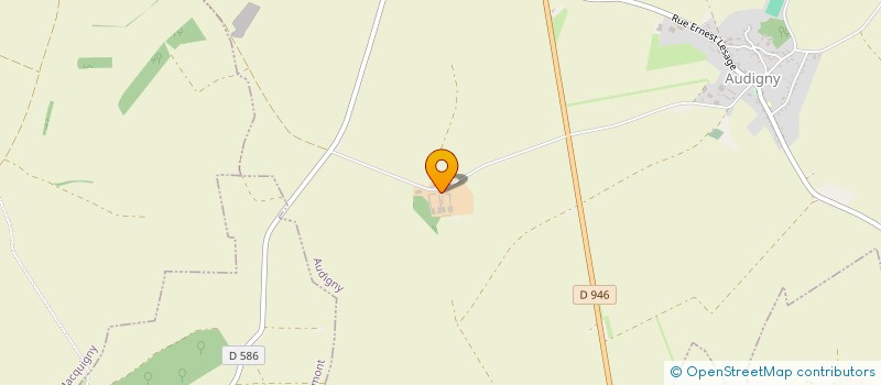 localisation de l'entreprise SCEA DES AULNEAUX  CUIRIEUX