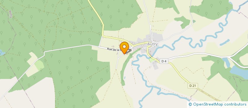 localisation de l'entreprise SCEA DES AULNETTES à AUTRY