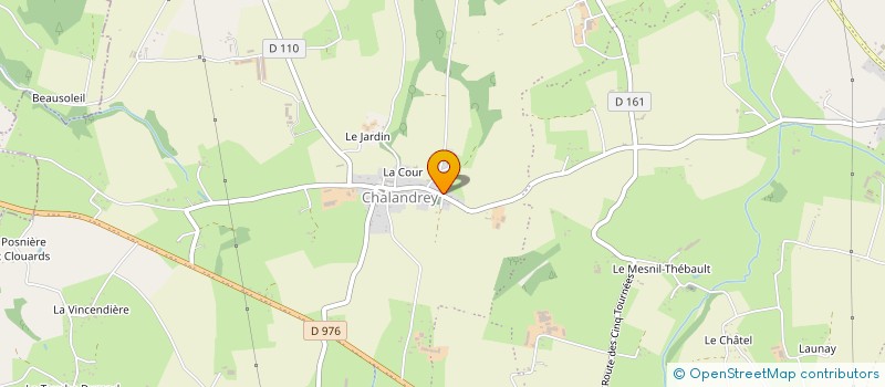 localisation de l'entreprise SCEA DES BEAUX LINGES à ISIGNY-LE-BUAT