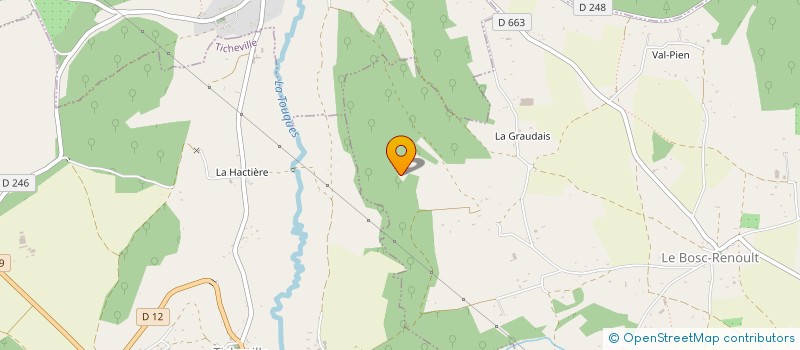 localisation de l'entreprise SCEA DES BILHEUX à LA FERTE-EN-OUCHE