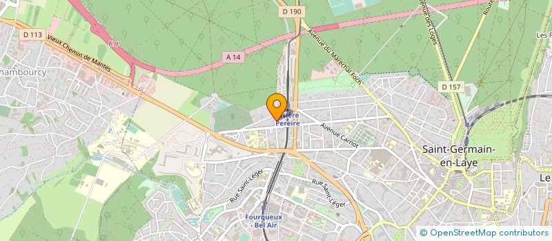 localisation de l'entreprise SCEA DES BISSONS à SAINT-GERMAIN-EN-LAYE