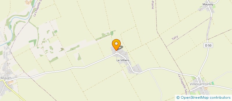 localisation de l'entreprise SCEA DES BLEUETS  LA CHAPELLE-SAINT-MARTIN-EN-PLAINE