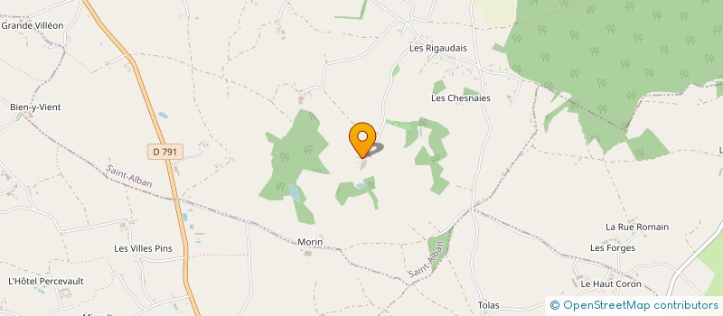 localisation de l'entreprise SCEA DES BOIS NORMAND à SAINT-ALBAN