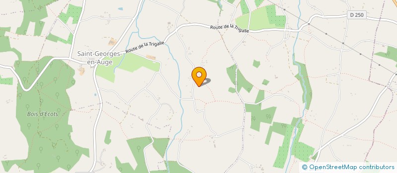 localisation de l'entreprise SCEA DES BOVES à SAINT-PIERRE-EN-AUGE