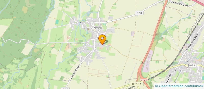 localisation de l'entreprise SCEA DES BRASSIERS à AZEREIX