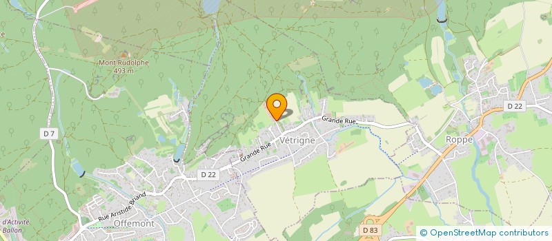 localisation de l'entreprise SCEA DES BUIS à VETRIGNE