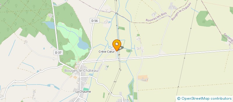 localisation de l'entreprise SCEA DES BULLES à BOUGES-LE-CHATEAU