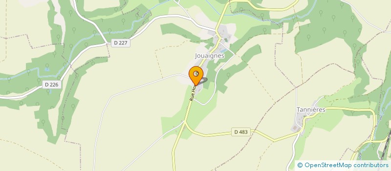 localisation de l'entreprise SCEA DES CARLETTES  JOUAIGNES