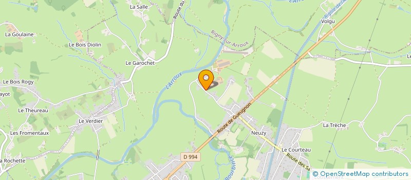 localisation de l'entreprise SCEA DES CARRAGES  DIGOIN