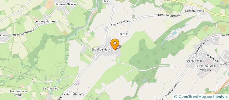 localisation de l'entreprise SCEA DES CASTELETS à LA HAGUE