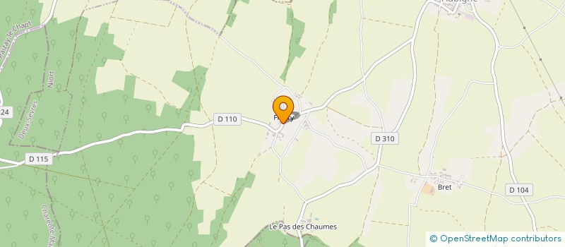 localisation de l'entreprise SCEA DES CATELINS  AUBIGNE