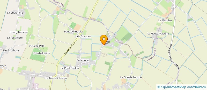 localisation de l'entreprise SCEA DES CEDRES à LOIRE-AUTHION