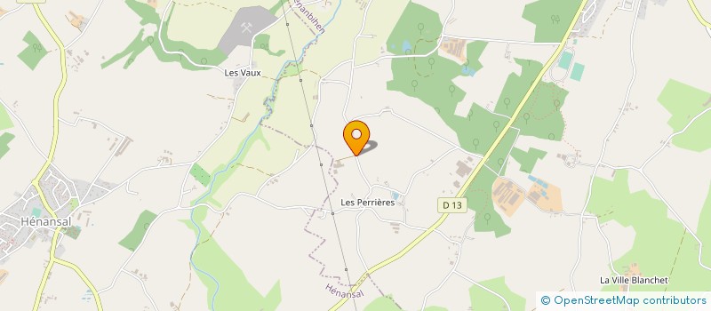 localisation de l'entreprise SCEA DES CHAMPS GARNIS à HENANBIHEN
