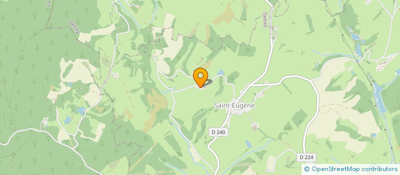 localisation de l'entreprise SCEA DES CHAPUIS  CUZY