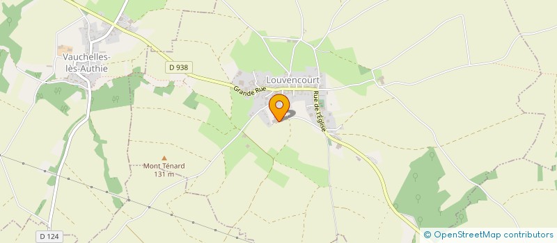 localisation de l'entreprise SCEA DES CHARMILLES  LOUVENCOURT