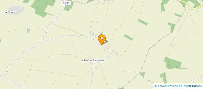 localisation de l'entreprise SCEA DES CHICODRIES à VOISINES
