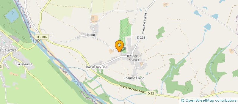 localisation de l'entreprise SCEA DES CLOS DE RIOUSSE à LIVRY