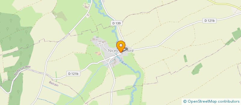 localisation de l'entreprise SCEA DES COTEAUX à COURCELLES-SUR-AIRE