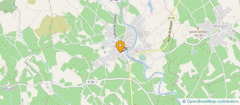localisation de l'entreprise SCEA DES COTEAUX DE BASSAC à PUIMISSON