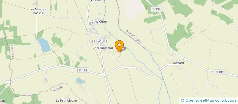 localisation de l'entreprise SCEA DES DEFFENDS à LES GOURS