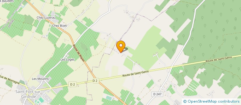 localisation de l'entreprise SCEA DES DEUX CRUS à LORIGNAC