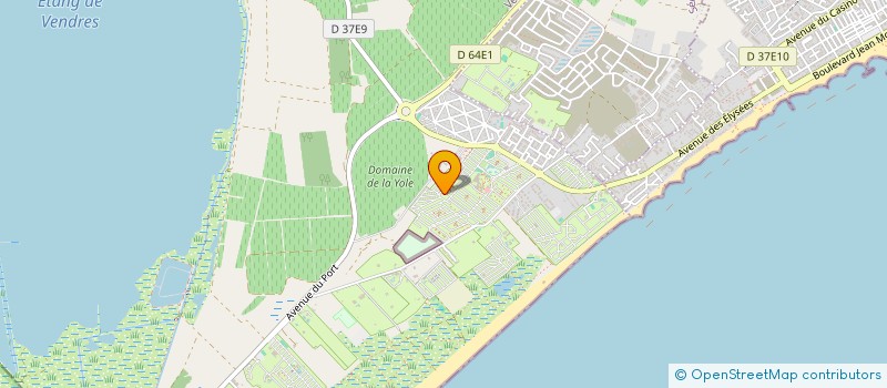 localisation de l'entreprise SCEA DES DOMAINES DE MONTREYNAUD  VENDRES