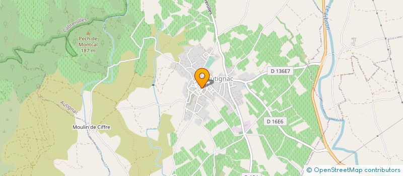 localisation de l'entreprise SCEA DES DOMAINES DE SAINT ANDRE DE MONTFO  MAGALAS