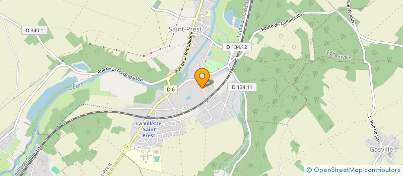 localisation de l'entreprise SCEA DES DOUVES à CLEVILLIERS