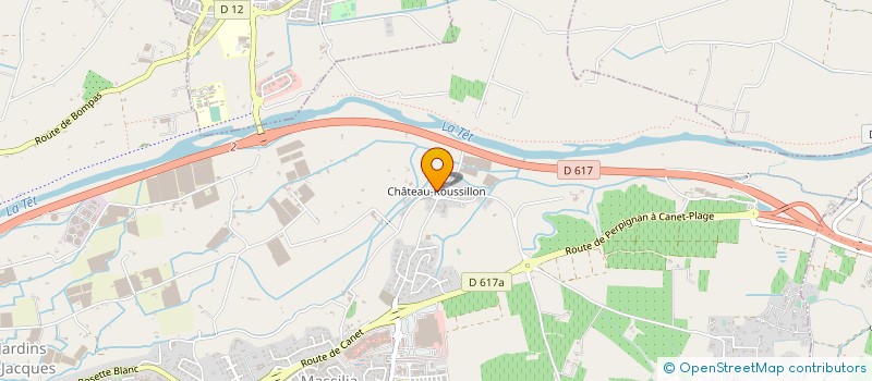 localisation de l'entreprise SCEA DES EAUX VIVES à PERPIGNAN