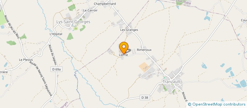 localisation de l'entreprise SCEA DES ERONDES à TRANZAULT