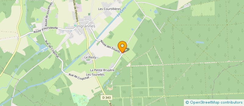 localisation de l'entreprise SCEA DES ESSARTS à INGRANNES