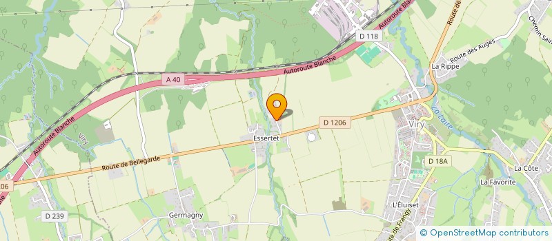 localisation de l'entreprise SCEA DES FOLLIETS à VIRY