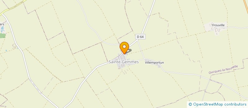 localisation de l'entreprise SCEA DES FONTAINES à OUCQUES LA NOUVELLE