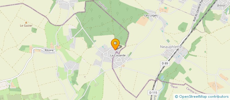 localisation de l'entreprise SCEA DES FONTAINES à GUAINVILLE