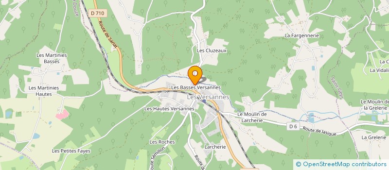 localisation de l'entreprise SCEA DES FOURNIAUX à BASSILLAC ET AUBEROCHE
