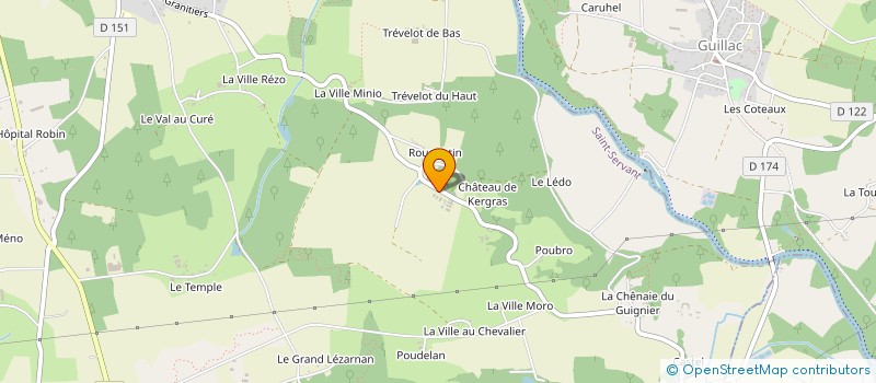 localisation de l'entreprise SCEA DES GAILLETS  SAINT-SERVANT