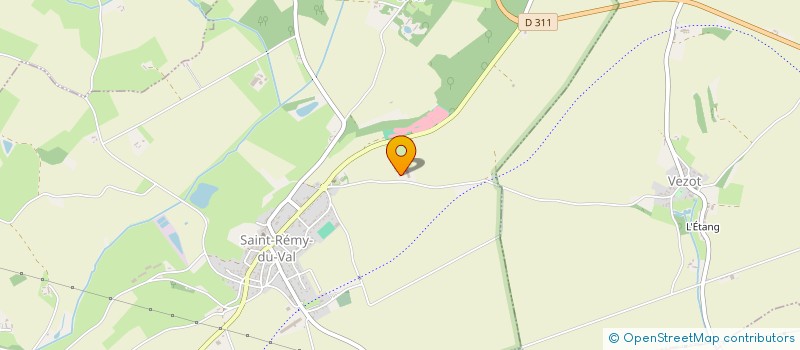 localisation de l'entreprise SCEA DES GRAINS  SAINT-REMY-DU-VAL