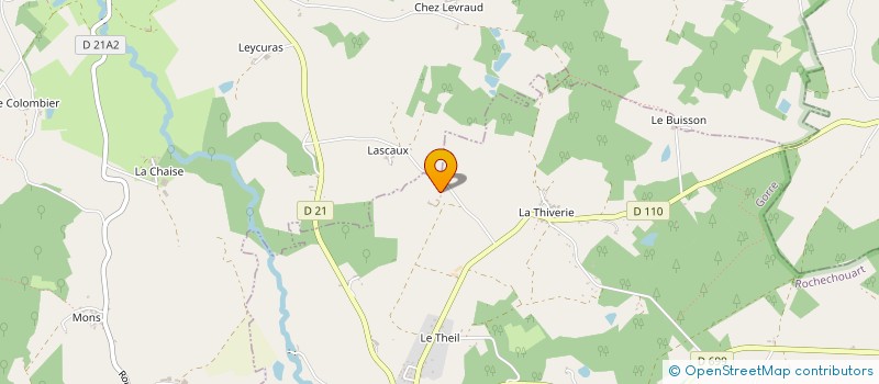 localisation de l'entreprise SCEA DES GRANDS ESSARTS  SAINT-AUVENT