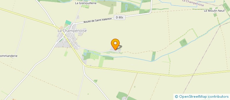 localisation de l'entreprise SCEA DES GRANDS LAGNYS à SAINT-VALENTIN