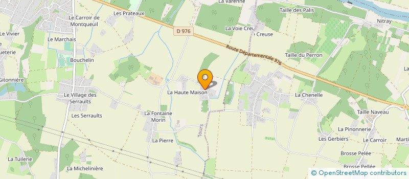 localisation de l'entreprise SCEA DES GRANDS PRES  AZAY-SUR-CHER