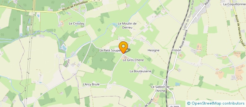 localisation de l'entreprise SCEA DES GUERZILLONS à MAYET