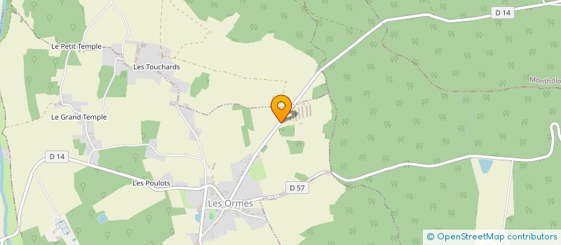 localisation de l'entreprise SCEA DES GUILLERS à LES ORMES