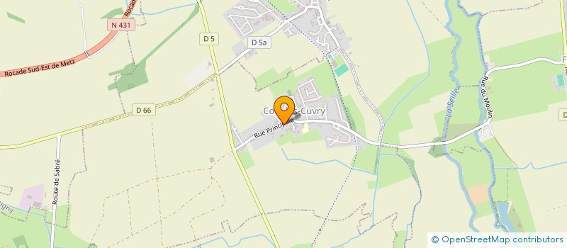 localisation de l'entreprise SCEA DES HAUTES LISIERES  COIN-LES-CUVRY