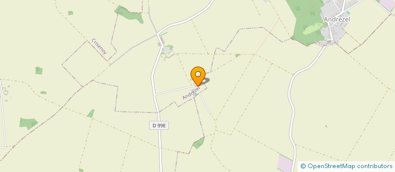 localisation de l'entreprise SCEA DES HAUTES LOGES  ANDREZEL