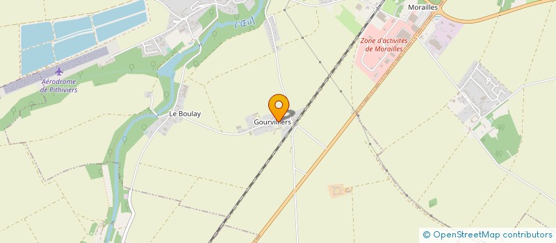 localisation de l'entreprise SCEA DES HAUTS FOURS à PITHIVIERS-LE-VIEIL