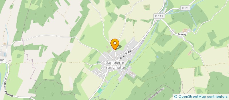 localisation de l'entreprise SCEA DES HESPERIDES à DAMPIERRE-SUR-LINOTTE